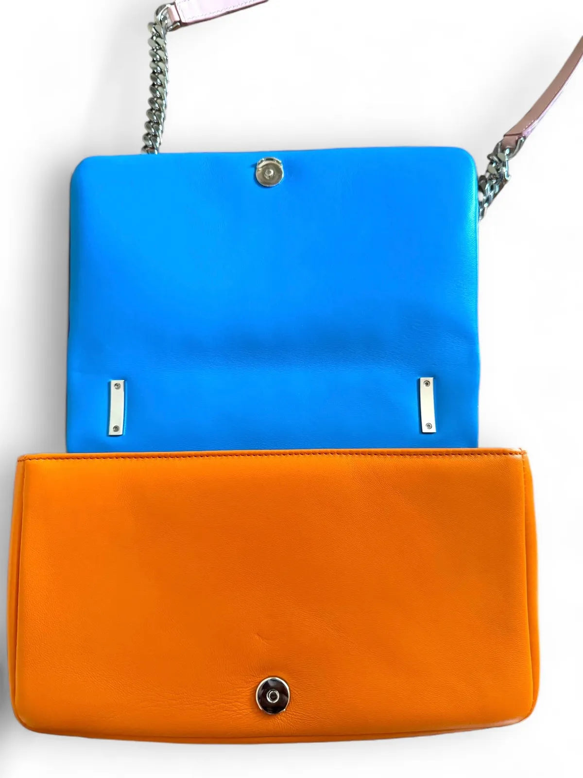 Burberry Lola Quilted Tri-Tone Crossbody Bag